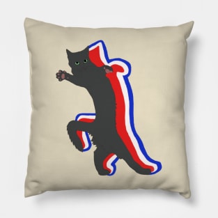American Black Meme Cat Pillow