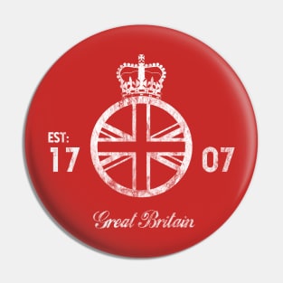 Great Britain - Established 1707 Pin