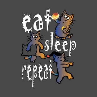 eat sleep repeat T-Shirt