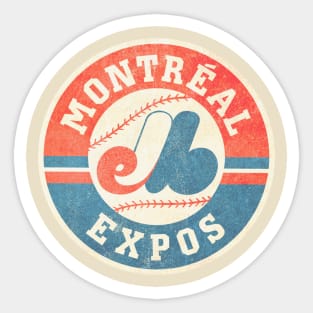 Montreal Expos MLB Stickers