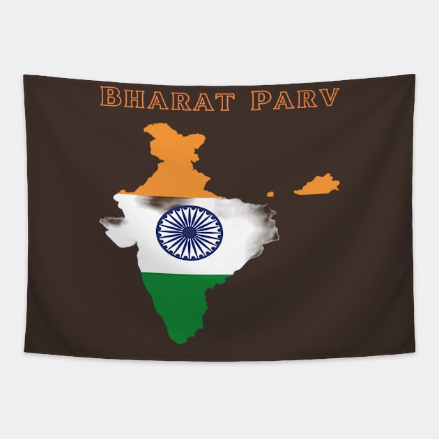 Bharat Parv - India Tapestry by Bharat Parv