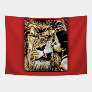 Fearless Kiss Tapestry