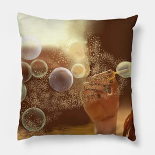 Soap bubbles Pillow