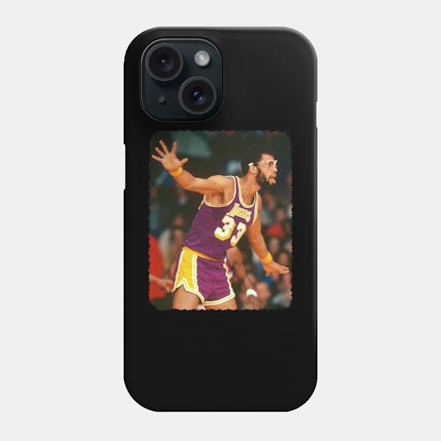 Kareem Abdul-Jabbar - Vintage Phone Case by GoodMan999