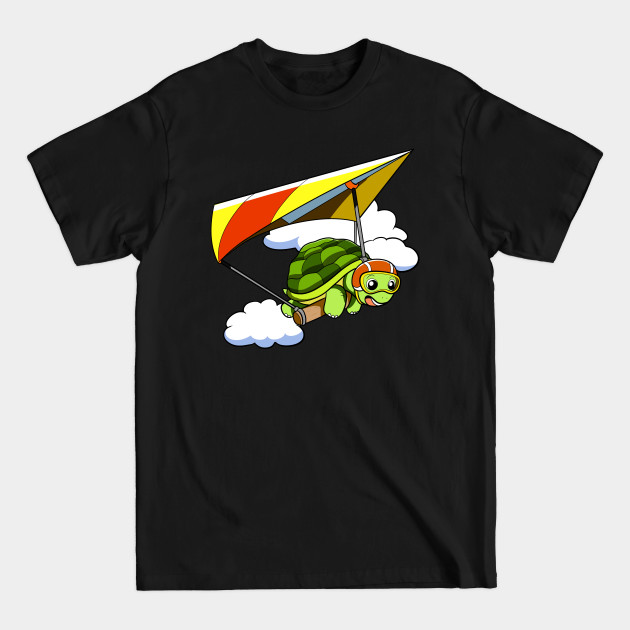 Discover Flying Turtle - Paragliding - T-Shirt