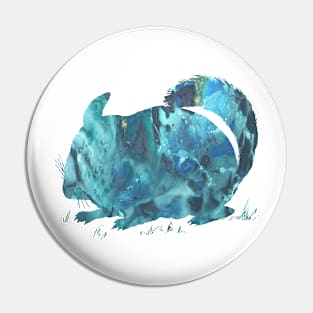 Chinchilla Art Pin