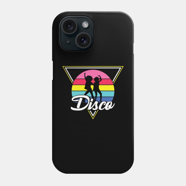 Retro Disco Party Lover Gift Phone Case by BadDesignCo