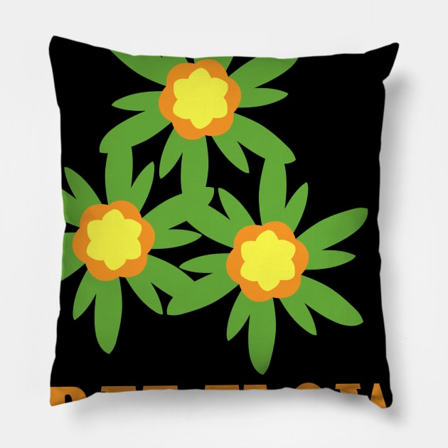 Three Flower Pillow by KaosGejos