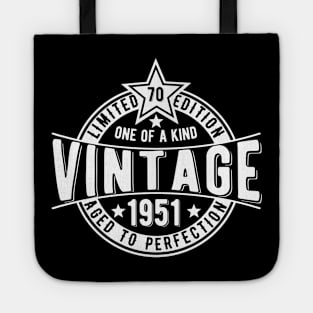 70th birthday gift idea for dad or granddad Tote