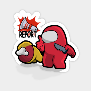 Among Us Game Magnets Teepublic Among us is an online multiplayer social deduction game developed and published by american game studio innersloth. among us game magnets teepublic
