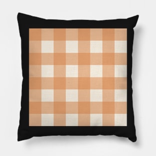 Tea Towel Buffalo Plaid Pillow