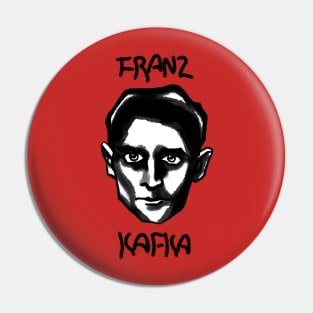 Franz Kafka head Pin