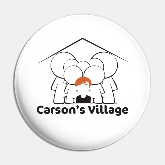 Carson's Village Logo Pin by Carson's Village