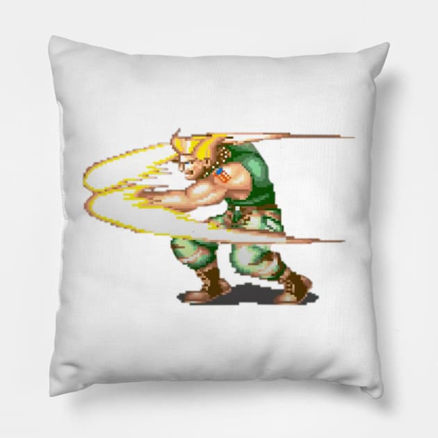 Street Fighter - Guile Pillow by Xanderlee7