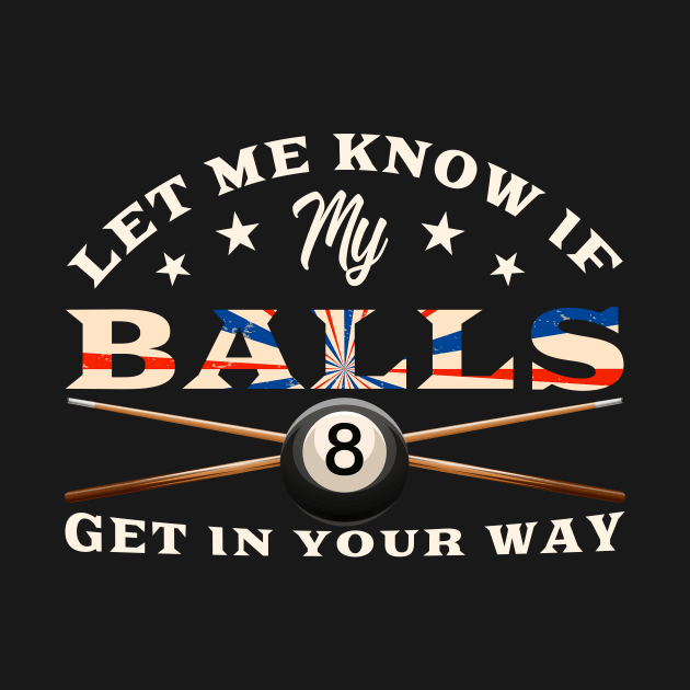 Let Me Know If My Balls Get In Your Way Billiards by NatalitaJK