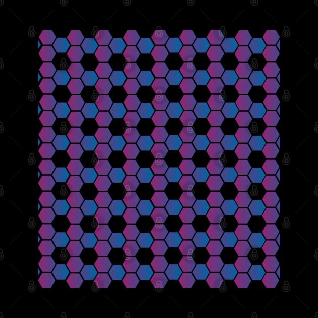 HIVE PATTERN, HEXAGON PATTERN by SAMUEL FORMAS