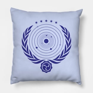 MechaCon United Worlds Insignia Pillow