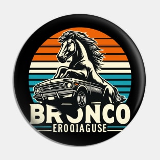 Retro Bronco Pin