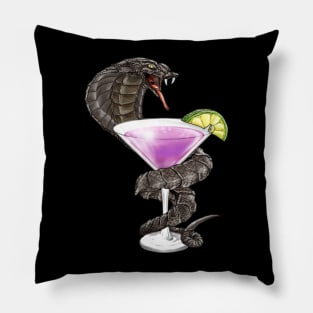 Cobra Cocktail Pillow