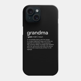 Funny Grandma Definition Phone Case