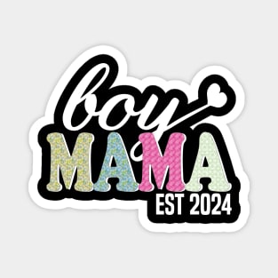 boy Mama Est 2024 Magnet