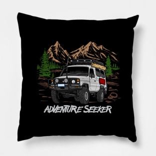 Land Cruiser Adventure Seeker - White Pillow