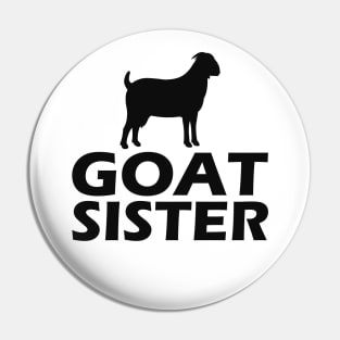 Goat Sister Pin