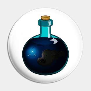 Anglerfish Bottle Pin