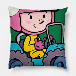 girl driver Pillow