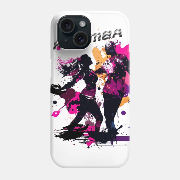 Kizomba art dance Phone Case by geekmethat