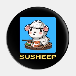 Susheep | Sushi Pun Pin