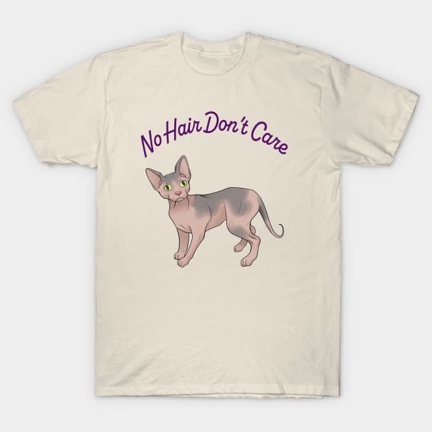 Sphynx Cat No Hair... Don't Care Gift Tshirt Sphynx Cat No Hair... Don't Care Gift Tshirt