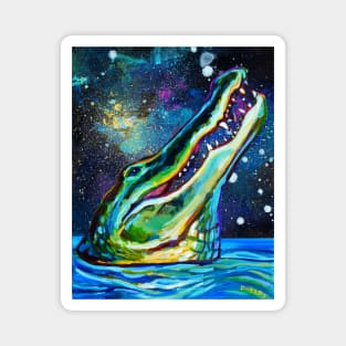 Galactic Alligator by Robert Phelps Magnet