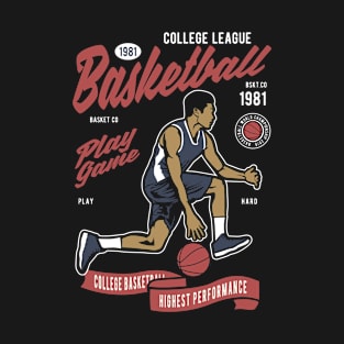 Basketball College League T-Shirt