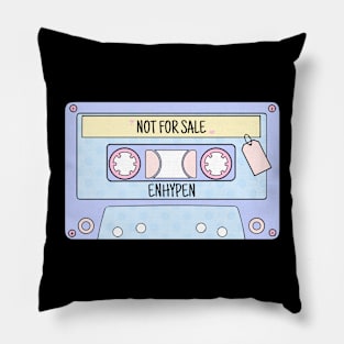 ENHYPEN Not For Sale Cassette Mixed Tape Pillow