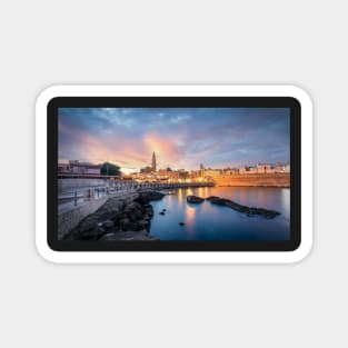 Monopoli, Italy at sunset Magnet