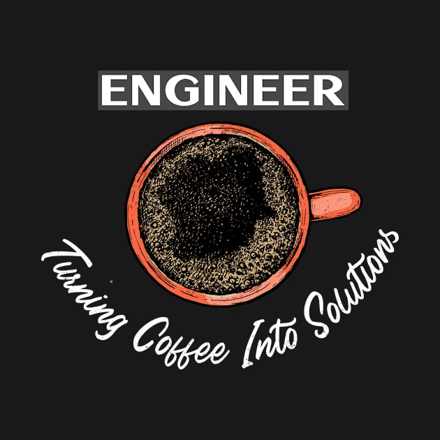 Turning Coffee Into Solutions Engineering by FierceFurGallery