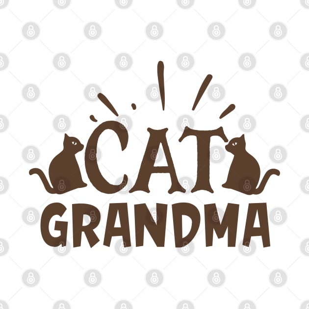 Cat Grandma by P-ashion Tee