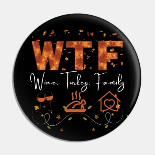 Wine, Turkey, Family Pin