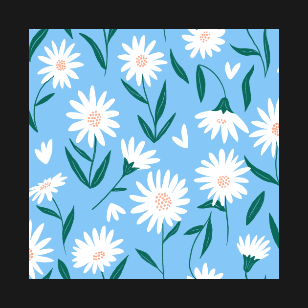 Daisy blue by Papergrape