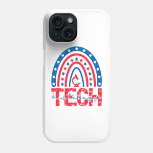 4th of july All American Histology Tech Patriotic Histology Technician Apparel Phone Case