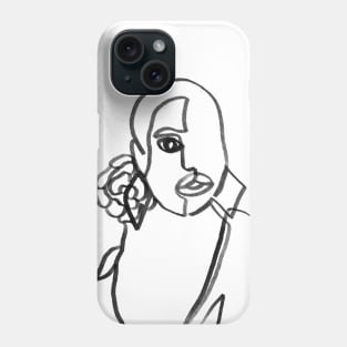 Artistic abstract women Phone Case