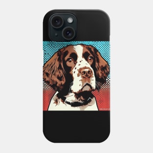 Springer Spaniel Pop Art Phone Case