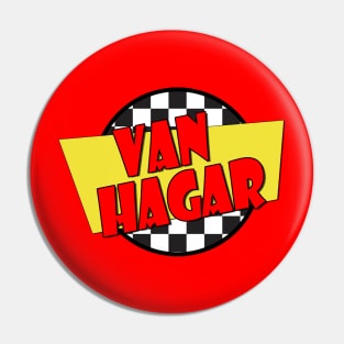 Van Hagar - Fast Times Style Logo Pin