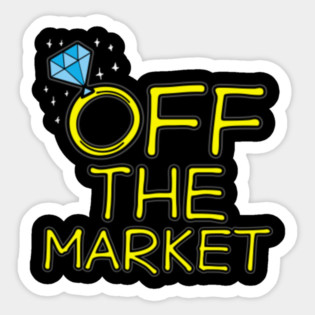 Off The Market Wedding Bachelor Party Bride Gift Off The Market