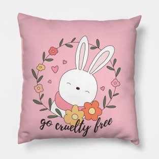 Easter - Go Cruelty Free Pillow