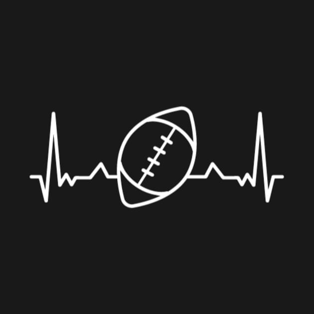 American Football Heartbeat by Bestseller