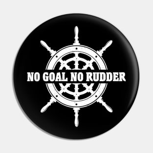 No goal.. no rudder Pin