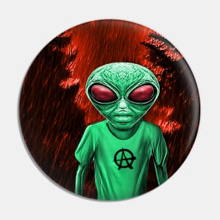 Planet X Aliens Sci-Fi NFT Collection Pin