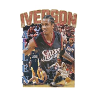 Allen Iverson collage T-Shirt